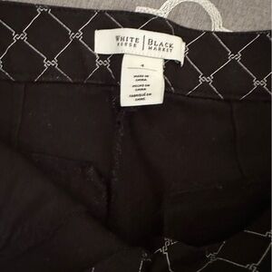 Brand new White House, black market size 4 shorts.